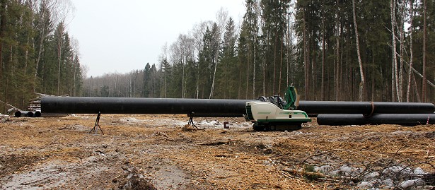 Сварка и монтаж полиэтиленовых труб на оборудовании McElroy на участке ЦКАД. Футляр для газопровода d 800 mm SDR 13,6